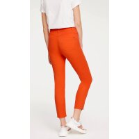 Designer-Bauchweg-Jeans, blutorange