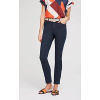 Designer-Bauchweg-Jeans, dark denim