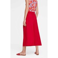 Designer-Culotte m. Gürtel, rot