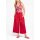 Designer-Culotte m. Gürtel, rot