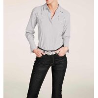 Blouse with beads, grey