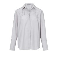 Blouse with beads, grey