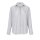Designer-Bluse m. Perlen, grau