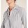 Designer-Bluse m. Perlen, grau