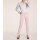 Designer-Bluse m. Perlen, grau