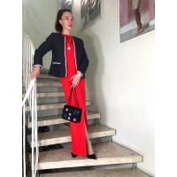 Maxi-Jerseykleid, rot