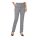 Glencheck pattern jersey trousers, black-white