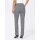 Glencheck pattern jersey trousers, black-white