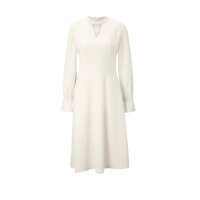 Designer-Kleid m. Cut-Out, champagner
