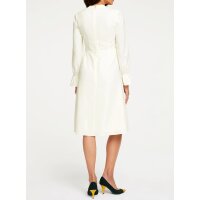 Dress with cut-outs, champagne