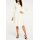Dress with cut-outs, champagne