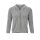 Designer-Cardigan m. Perlen, grau