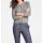 Designer-Cardigan m. Perlen, grau