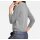 Designer-Cardigan m. Perlen, grau