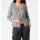 Designer-Cardigan m. Perlen, grau