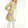 Designer-Jacquard-Longblazer, sand-gelb