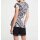 Druck-Jerseyshirt mit Gürtel, bunt