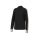Stand-up collar sweater, black-sand-pattern