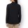 Stand-up collar sweater, black-sand-pattern