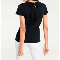 Designer-Shirt, schwarz-gelb