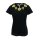 Designer-Shirt, schwarz-gelb