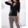 Fine knit sweater, black