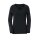 Fine knit sweater, black