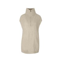Troyer style sweater, sand-ecru-blend