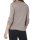Luxus-Strickjacke m. Seide, taupe