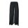 Trousers with chiffon throw, black