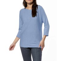 Merinowolle-Pullover, blau
