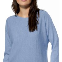 Merinowolle-Pullover, blau