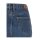 Marken-High-Waist-Jeans, blau