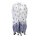 Blusenjacke m. Stickerei, offwhite-blau