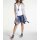 Blusenjacke m. Stickerei, offwhite-blau