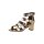 Sandalette, gold-silberfarben
