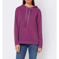 Bluza z kapturem, malwowa