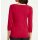 Designer-Feinstrickpullover m. Cut-Outs, rot