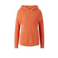 Designer-Grobstrickpullover, mandarine