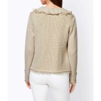 Cardigan, lint green-rosé