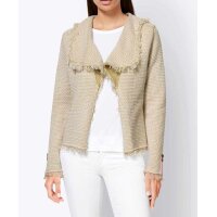 Cardigan, lint green-rosé