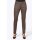 Stretch trousers with stass, taupe