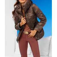 Designer-Steppjacke, schoko