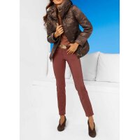 Quilted jacket, chocolate