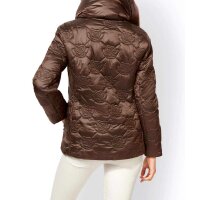 Quilted jacket, chocolate
