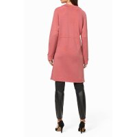 Designer-Strickmantel m. Wolle, flamingo