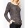 Designer-Pullover, schwarz-bunt