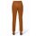 Designer-Velourslederimitat-Hose, cognac
