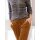 Designer-Velourslederimitat-Hose, cognac