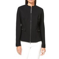 Designer-Jerseyblazer, schwarz